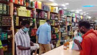 Liquor shops in Puducherry open after 2-month Covid-19 shutdown 