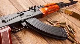 Police and paramilitary personnel have recovered an AK-47 rifle from the spot. 