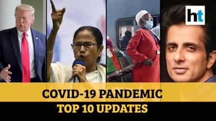 Covid updates: Covid fatalities surge; Corona express jibe; Trump on China