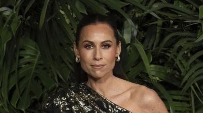 Minnie Driver arrives at the Chanel Pre-Oscar Dinner at The Beverly Hills Hotel on Saturday, Feb. 8, 2020, in Beverly Hills, Calif. (AP)