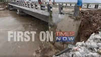 Approach road of Mahasetu bridge in Bihar's Gopalganj washed away 