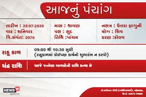 25 જુલાઈ 2020 : વાંચો આજનું રાશિ ભવિષ્ય